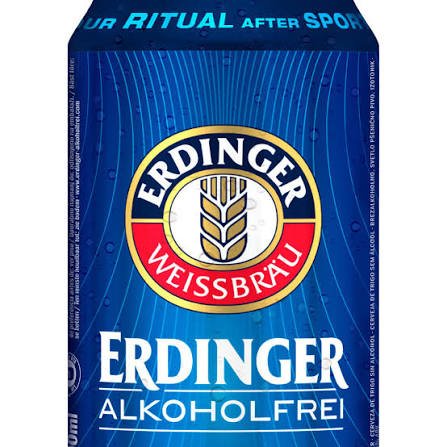 CERVEJA ERDINGER (SEM ALCOOL) ALKOHOLFREI LT 500 ML - Famiglie Sirna Battistella Mercato - rivatbrauerei ERDINGER Weißbräu Werner Brombach GmbH