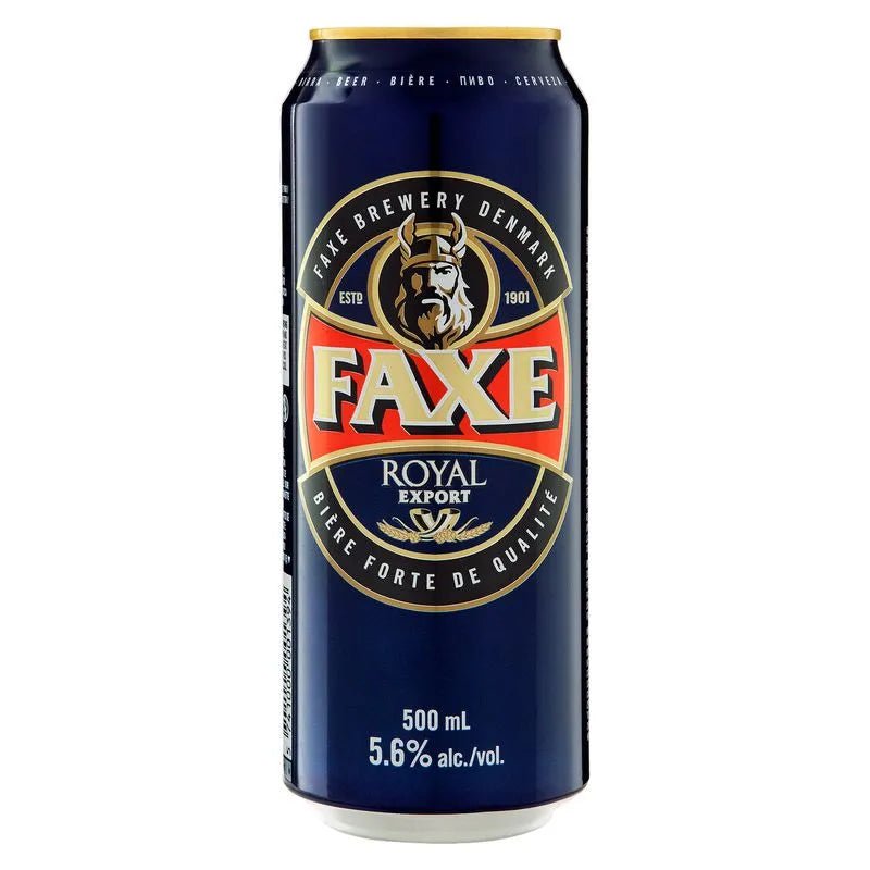 Cerveja Faxe Royal Lager 500ml - Famiglie Sirna Battistella Mercato - Royal Unibrew