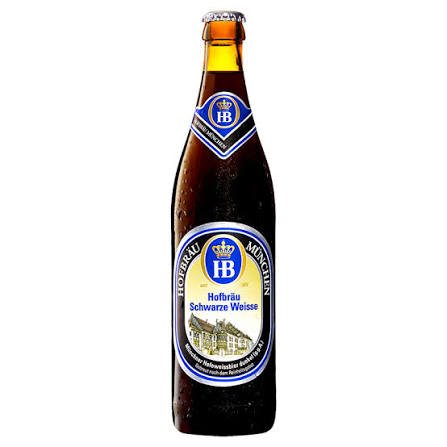 CERVEJA HOFBRAU SCHWARZE WEISSE 500ML - Famiglie Sirna Battistella Mercato - Staatliches Hofbräuhaus München