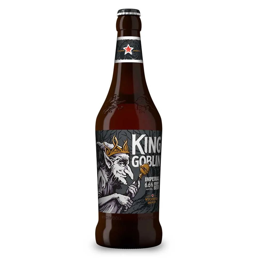 Cerveja King Goblin Imperial Ruby Beer 500ml - Famiglie Sirna Battistella Mercato - Wychwood Brewery