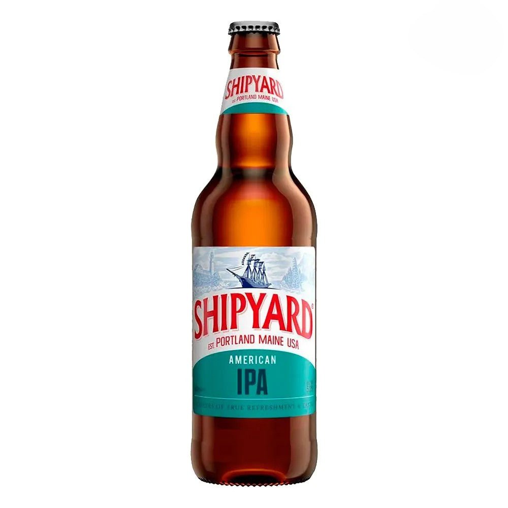 Cerveja Shipyard American IPA Garrafa 500ml - Famiglie Sirna Battistella Mercato - Carlsberg Marston’s Brewing Company