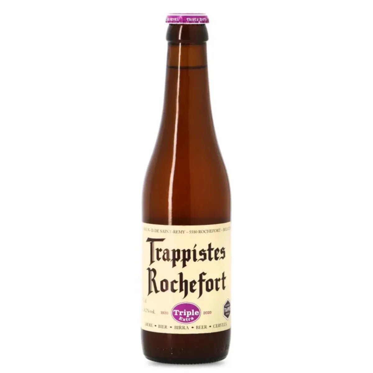 Cerveja Trappist Rochefort Triple Extra 330 ml - Famiglie Sirna Battistella Mercato - Famiglie Sirna Battistella Mercato