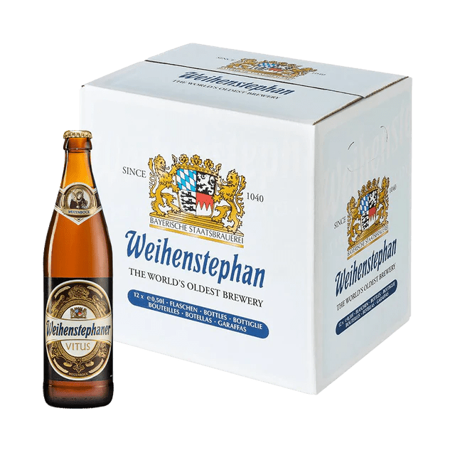 Cerveja Weihenstephaner Vitus 500 ml - Famiglie Sirna Battistella Mercato - Bayerische Staatsbrauerei Weihenstephan
