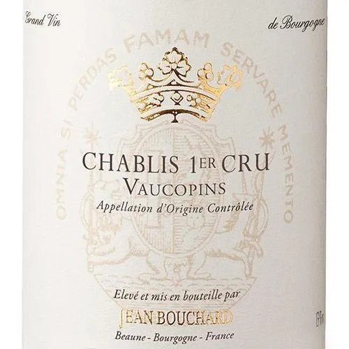 Chablis Jean Bouchard Vaucopins Premier Cru 2023 - Famiglie Sirna Battistella Mercato - Jean Bouchard