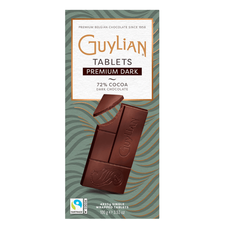 Chocolate Guylian Dark 72% 100g - Famiglie Sirna Battistella Mercato - GUYLIAN