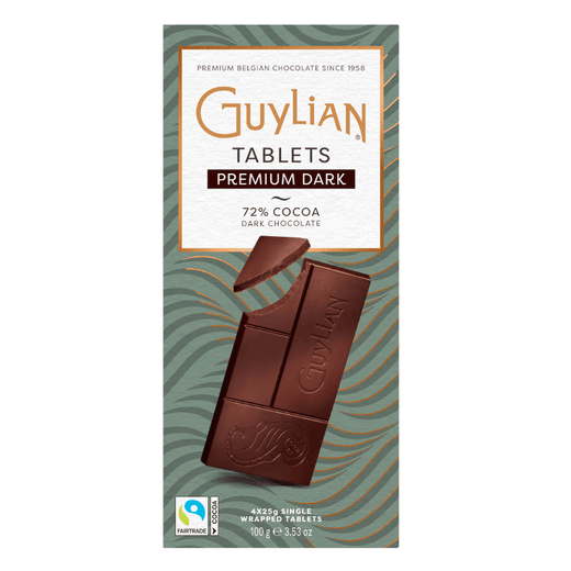 Chocolate Guylian Dark 72% 100g - Famiglie Sirna Battistella Mercato - GUYLIAN