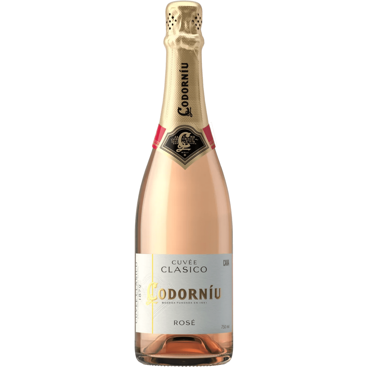 Codorníu Brut Clas Rosado 750ml - Famiglie Sirna Battistella Mercato - Codorníu