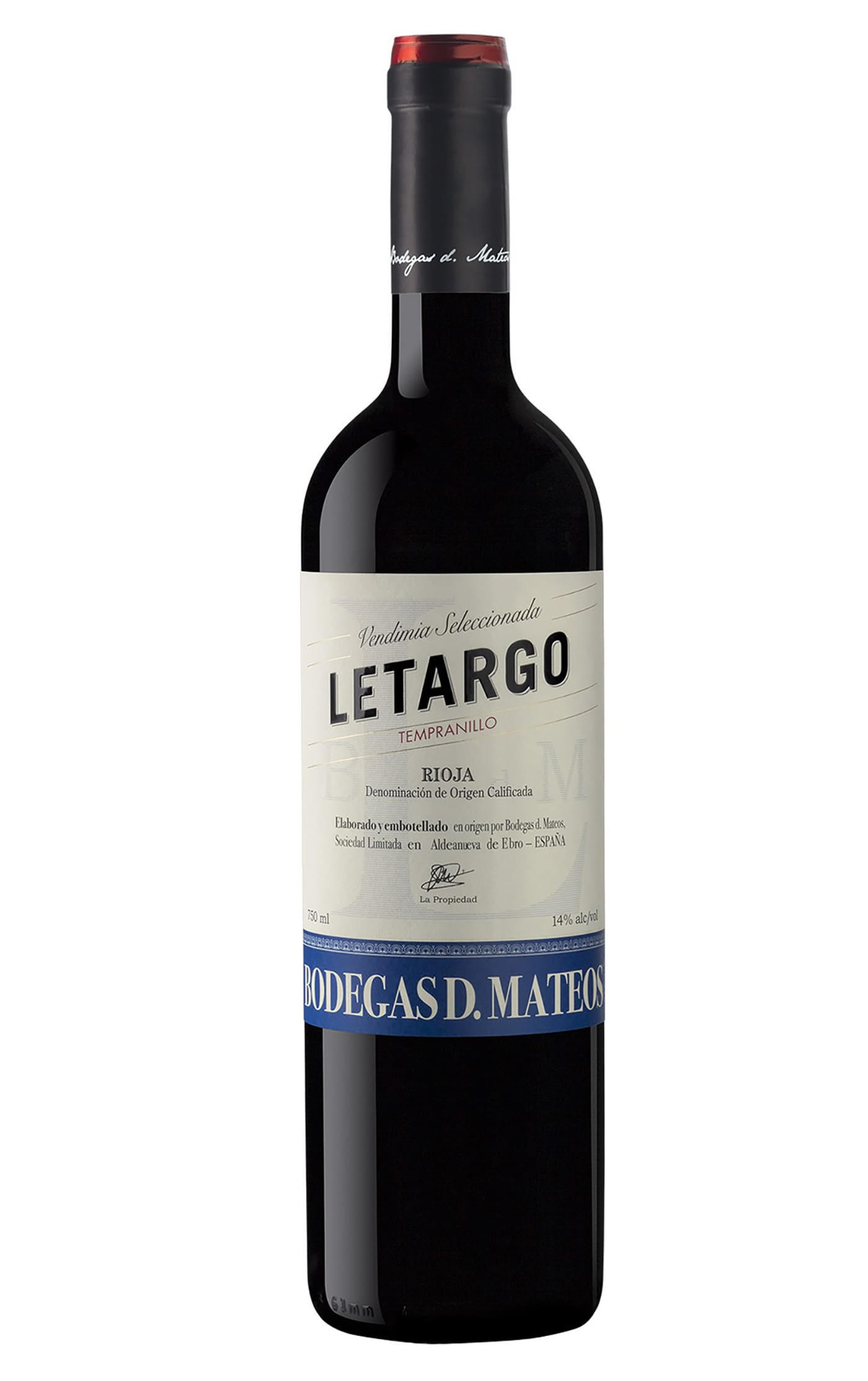 Letargo Tempranillo Rioja 750 m