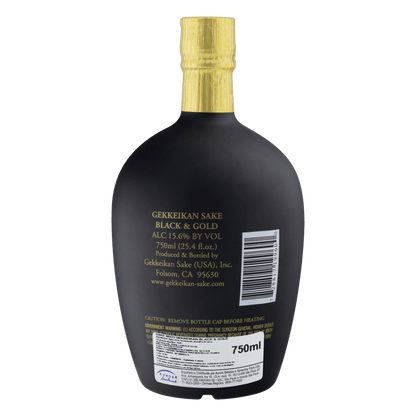 Sake Gekkeikan Black & Gold 750ml