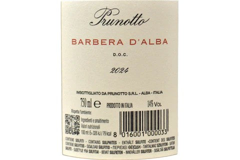 Barbera DAlba Prunotto DOC 2024