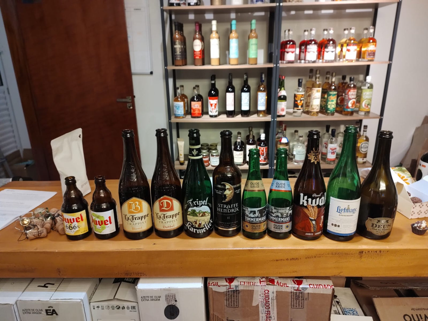 Degustação de Cervejas Belgas - 6 participantes - Famiglie Sirna Battistella Mercato - Famiglie Sirna Battistella Mercato