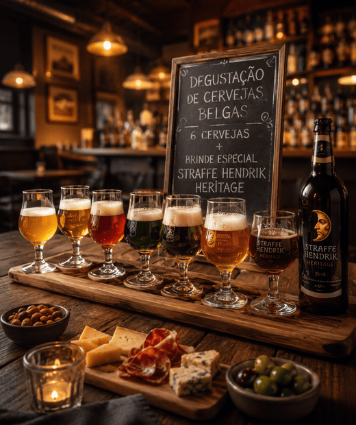 Degustação de Cervejas Belgas - Famiglie Sirna Battistella Mercato - Famiglie Sirna Battistella Mercato