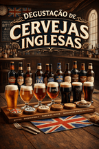 Degustação de Cervejas Inglesas - Famiglie Sirna Battistella Mercato - Famiglie Sirna Battistella Mercato