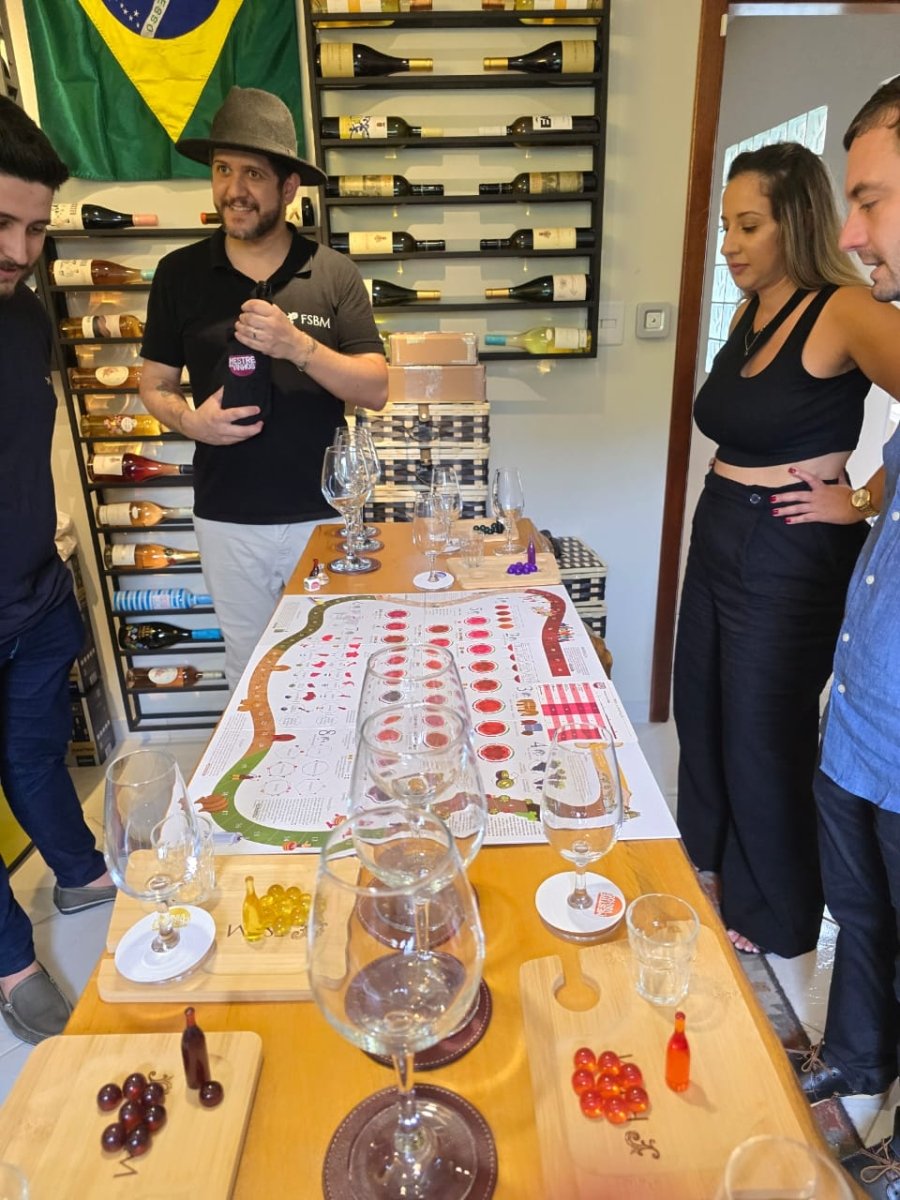 Degustação de Vinhos - Jogo "Mestre dos Vinhos Tintos" - Famiglie Sirna Battistella Mercato - Famiglie Sirna Battistella Mercato