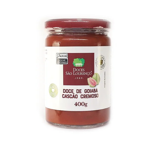 Doce de Goiaba Cascão Cremoso São Lourenço 400 g - Famiglie Sirna Battistella Mercato - Famiglie Sirna Battistella Mercato