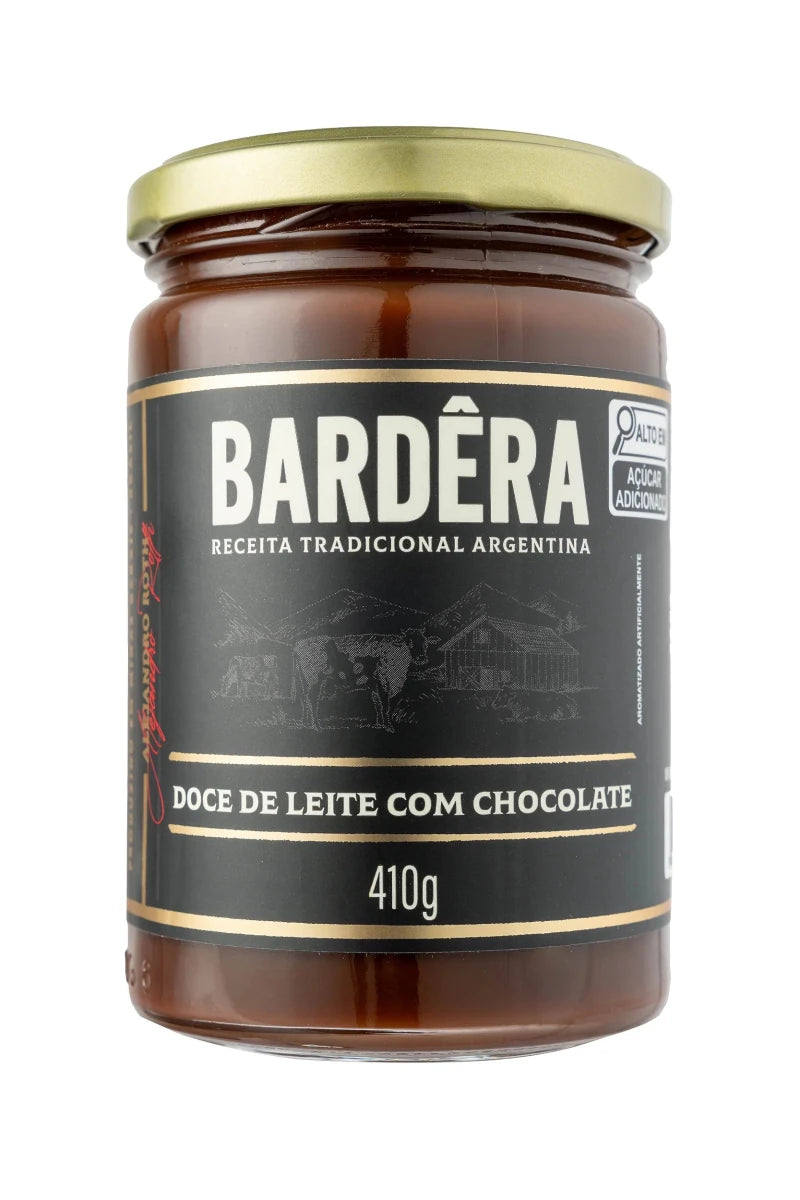 Doce de Leite com Chocolate Bardêra 410g - Famiglie Sirna Battistella Mercato - Bardêra