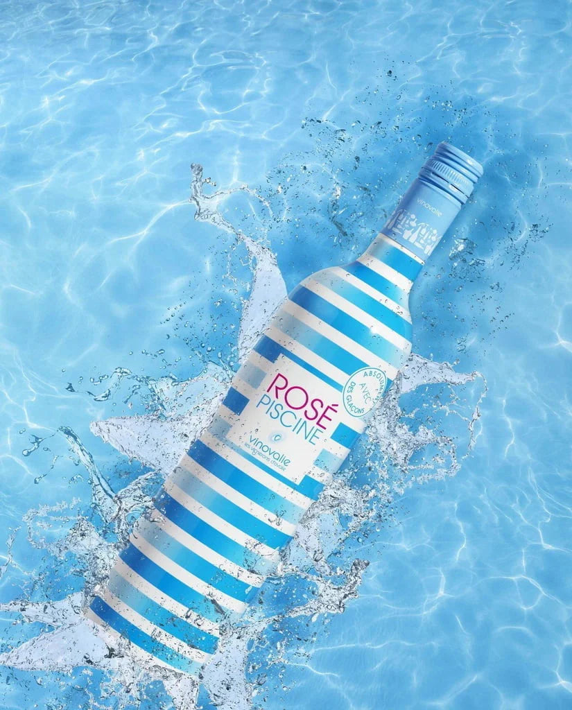 Vin Rosé Piscine Stripes 750ml
