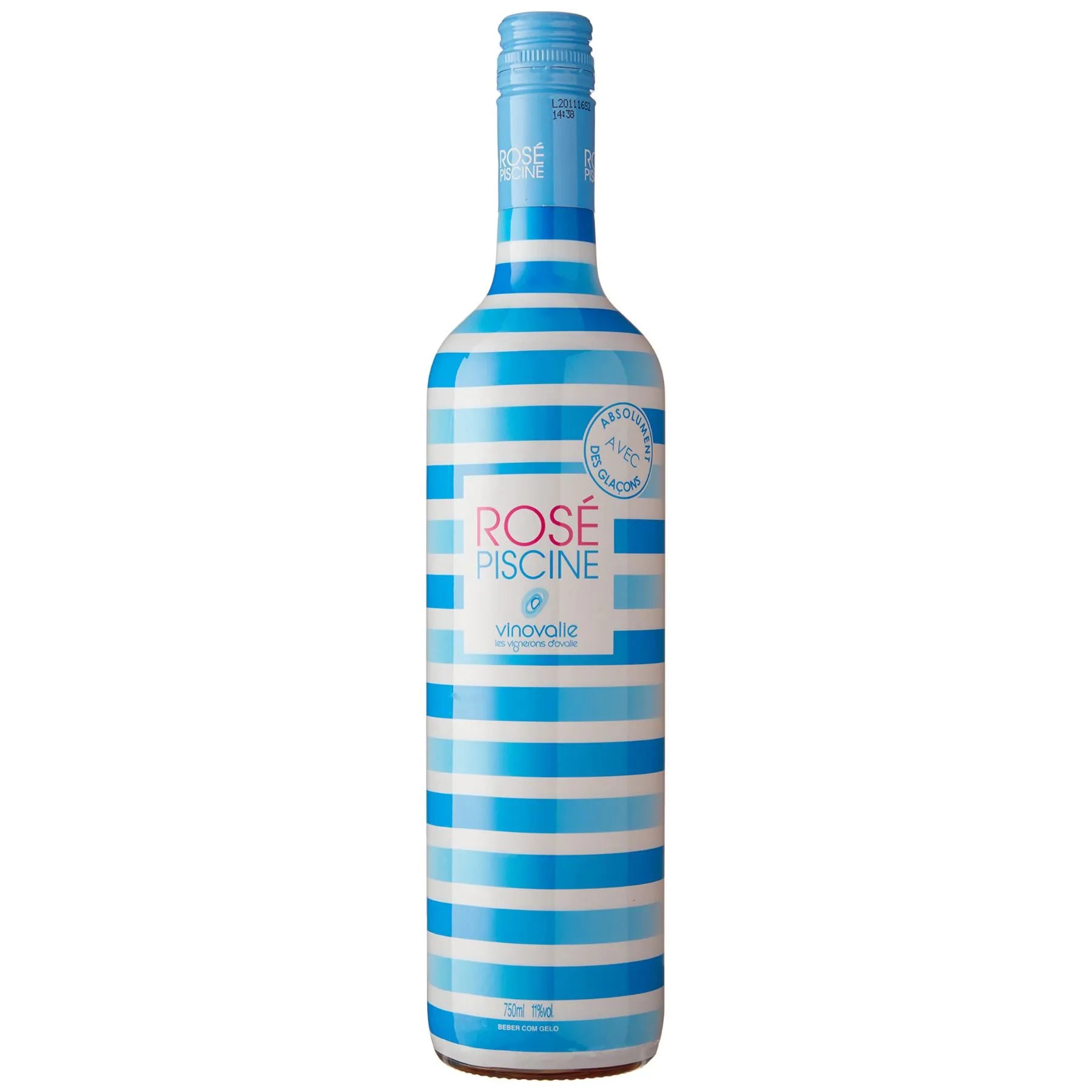 Vin Rosé Piscine Stripes 750ml