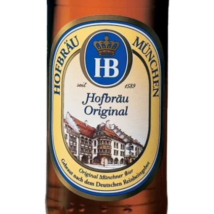 Cerveja Hofbräu Hefe Weizen 500 ml