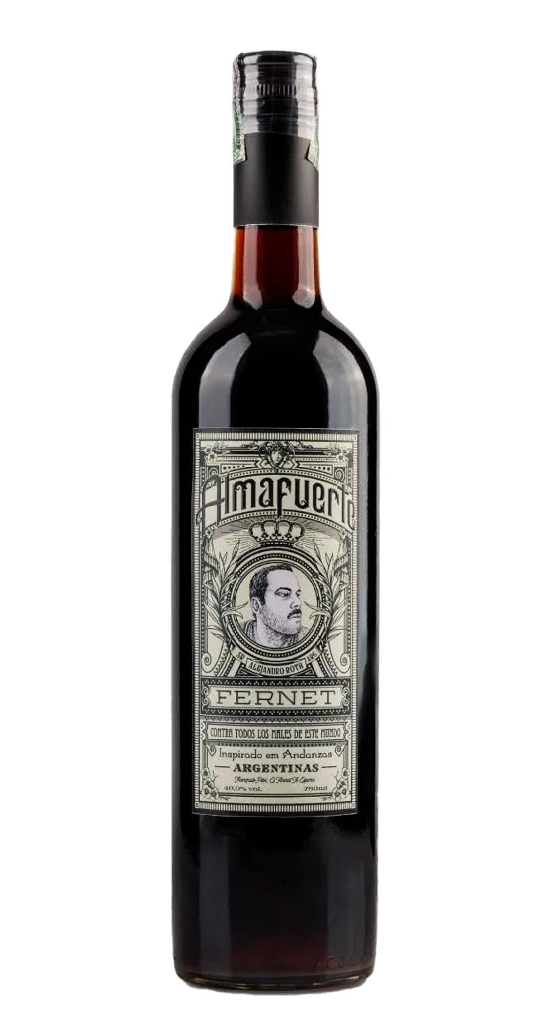 Fernet Almafuerte 750ml - Famiglie Sirna Battistella Mercato - Bardêra