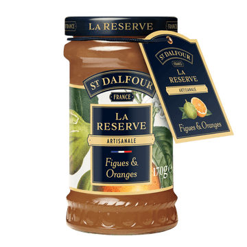 Geleia de Figo/Laranja Reserve St Dalfour 170g - Famiglie Sirna Battistella Mercato - St Dalfour