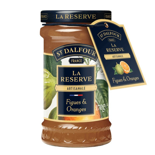 Geleia de Figo/Laranja Reserve St Dalfour 170g - Famiglie Sirna Battistella Mercato - St Dalfour