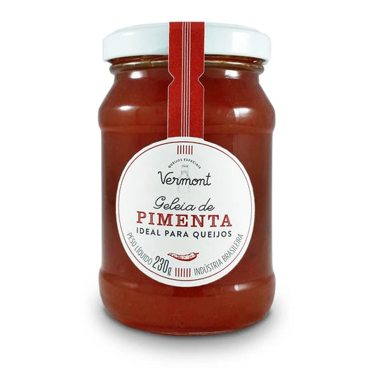 Geleia de Pimenta Vermont 230g - Famiglie Sirna Battistella Mercato - Pomerode