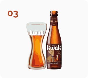 Kwak 330ml - Famiglie Sirna Battistella Mercato - Bosteels Brewery