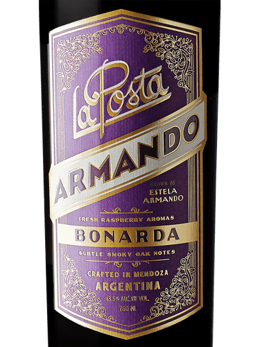 La Posta Armando Bonarda 2021 - Famiglie Sirna Battistella Mercato - La Posta