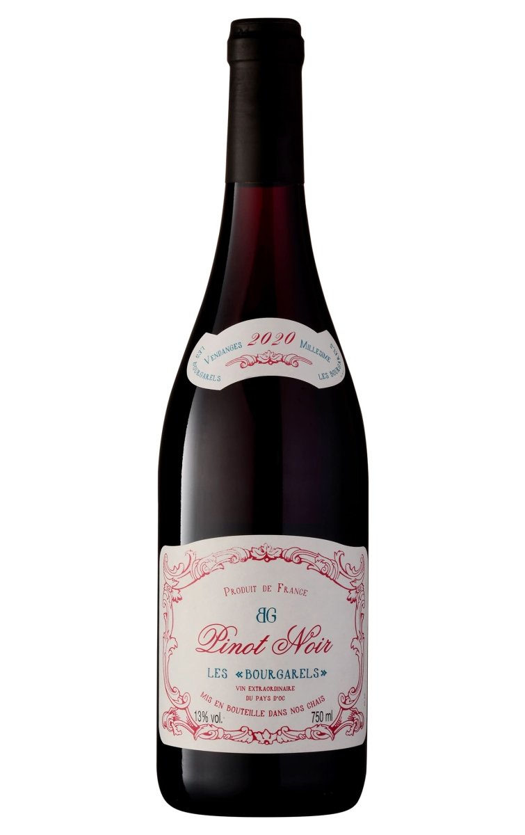 Les Bourgarels Pays DOC Pinot Noir 750ml – Safra 2023 - Famiglie Sirna Battistella Mercato - Famiglie Sirna Battistella Mercato