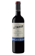 Letargo Tempranillo Rioja 750 m - Famiglie Sirna Battistella Mercato - Bodegas D. Mateos