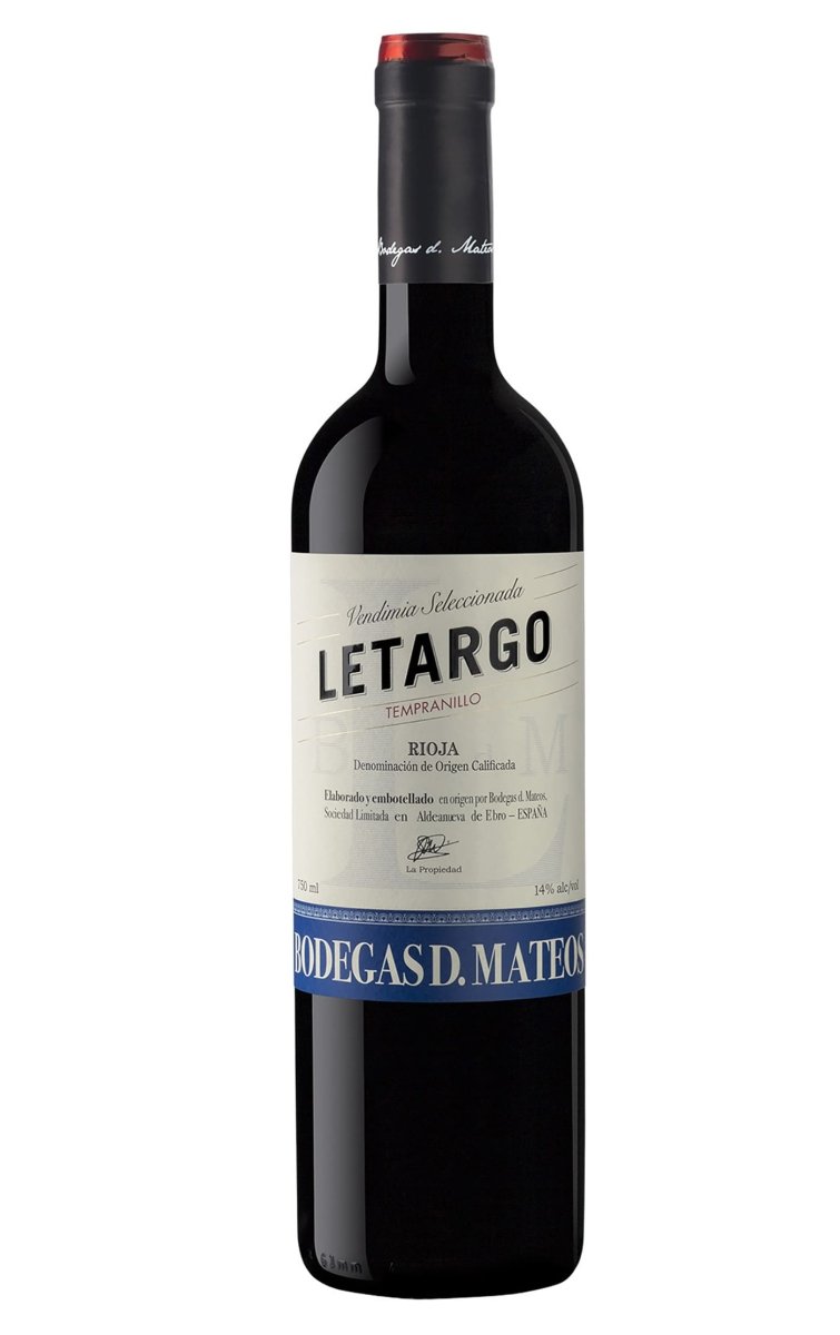 Letargo Tempranillo Rioja 750 m - Famiglie Sirna Battistella Mercato - Bodegas D. Mateos