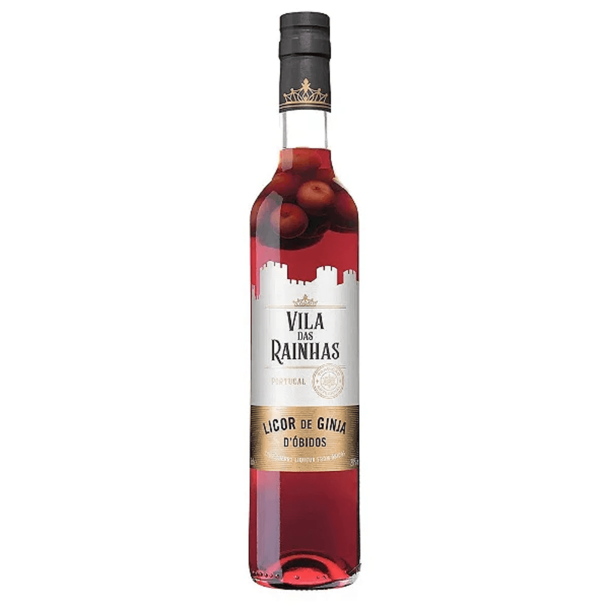 Licor de Ginja Vila das Rainhas 500 ml - Famiglie Sirna Battistella Mercato - Vila das Rainhas