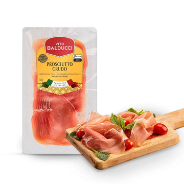 Presunto Italiano Vito Balducci 100 g - Famiglie Sirna Battistella Mercato - Vito Balducci