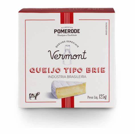 Queijo Tipo Brie Vermont - 125g - Famiglie Sirna Battistella Mercato - Pomerode