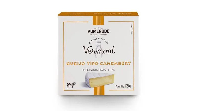 Queijo Tipo Camembert Vermont 125g - Famiglie Sirna Battistella Mercato - Pomerode