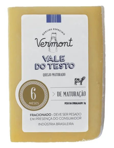 Queijo Vale do Testo Pequeno - 6M - Famiglie Sirna Battistella Mercato - Pomerode