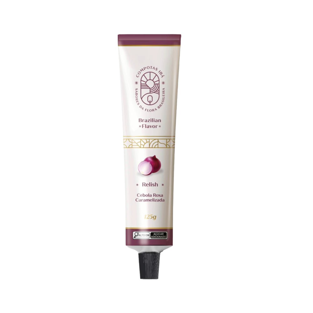 Relish de Cebola Roxa IBA 240g - Famiglie Sirna Battistella Mercato - COMPOTAS IBA