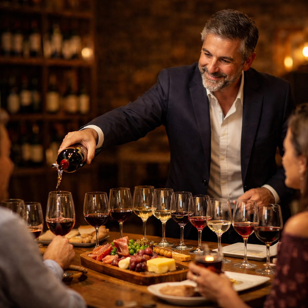 Degustação com Enólogo/Vinícola