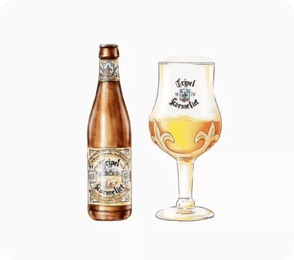 Tripel Karmeliet 330ml - Famiglie Sirna Battistella Mercato - Bosteels Brewery