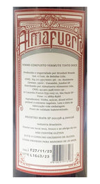 Vermute Almafuerte de Malbec 750ml - Famiglie Sirna Battistella Mercato - Bardêra