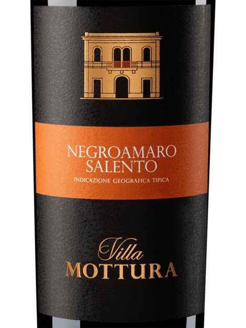 Villa Mottura Negroamaro Salento IGT 750ml - Famiglie Sirna Battistella Mercato - Mottura Vini del Salento