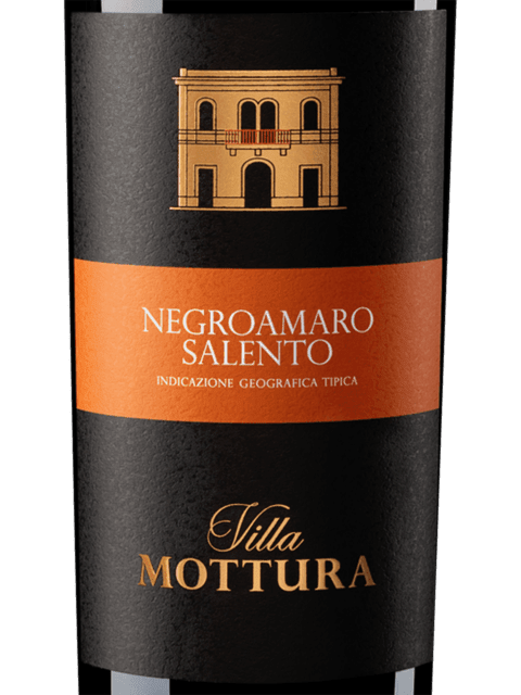 Villa Mottura Negroamaro Salento IGT 750ml - Famiglie Sirna Battistella Mercato - Mottura Vini del Salento