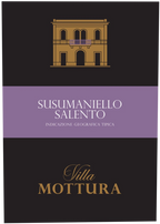 Villa Mottura Susumaniello Salento IGT 2023 - Famiglie Sirna Battistella Mercato - Mottura Vini del Salento