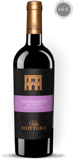 Villa Mottura Susumaniello Salento IGT 2023 - Famiglie Sirna Battistella Mercato - Mottura Vini del Salento