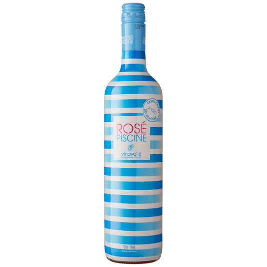 Vin Rosé Piscine Stripes 750ml - Famiglie Sirna Battistella Mercato - Vinovalie