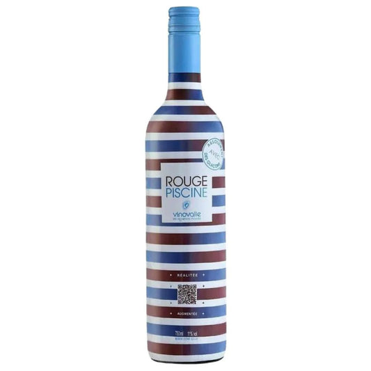 Vin Rouge Piscine Stripes 750ml - Famiglie Sirna Battistella Mercato - Vinovalie