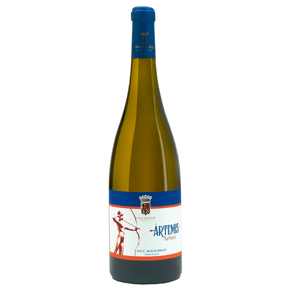 Vinho Casa Scalecci Artemis Grillo Branco DOC 750ml - Famiglie Sirna Battistella Mercato - Casa Scalecci