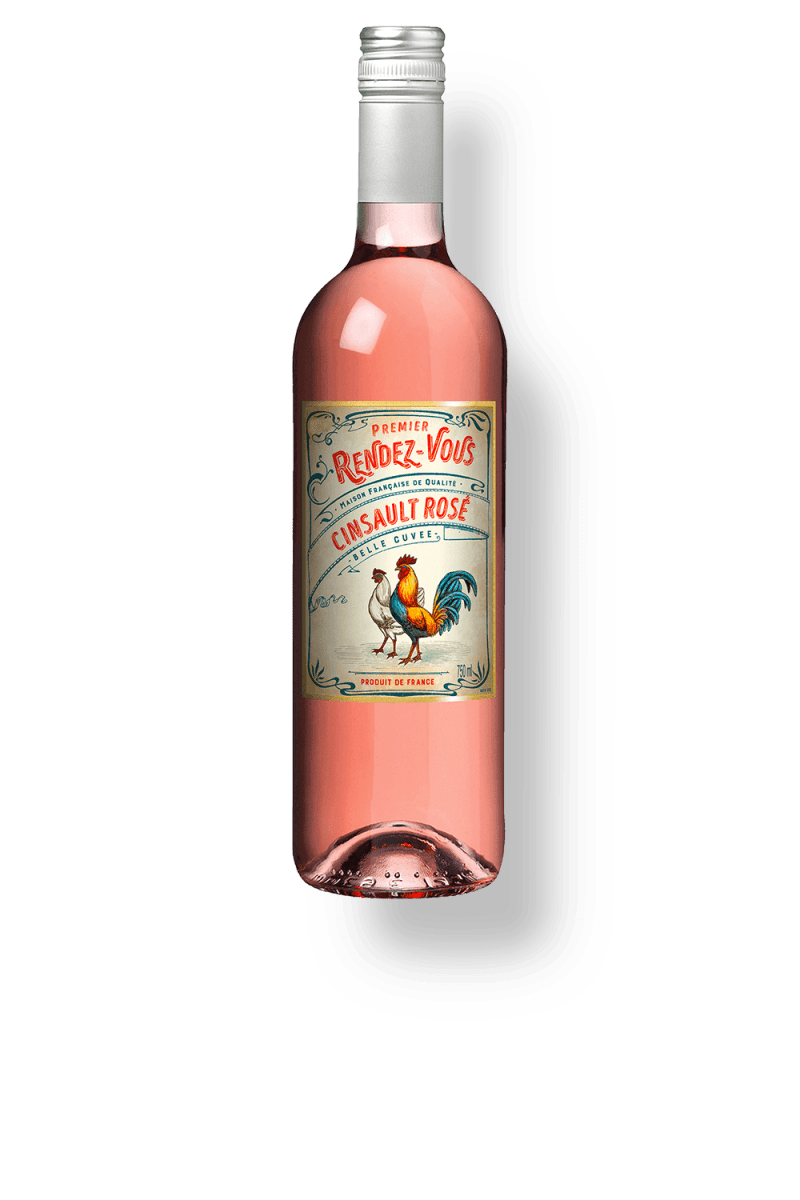 Vinho Premier Rendez-Vous Cinsault Rose 750ml - Famiglie Sirna Battistella Mercato - LGI Wines