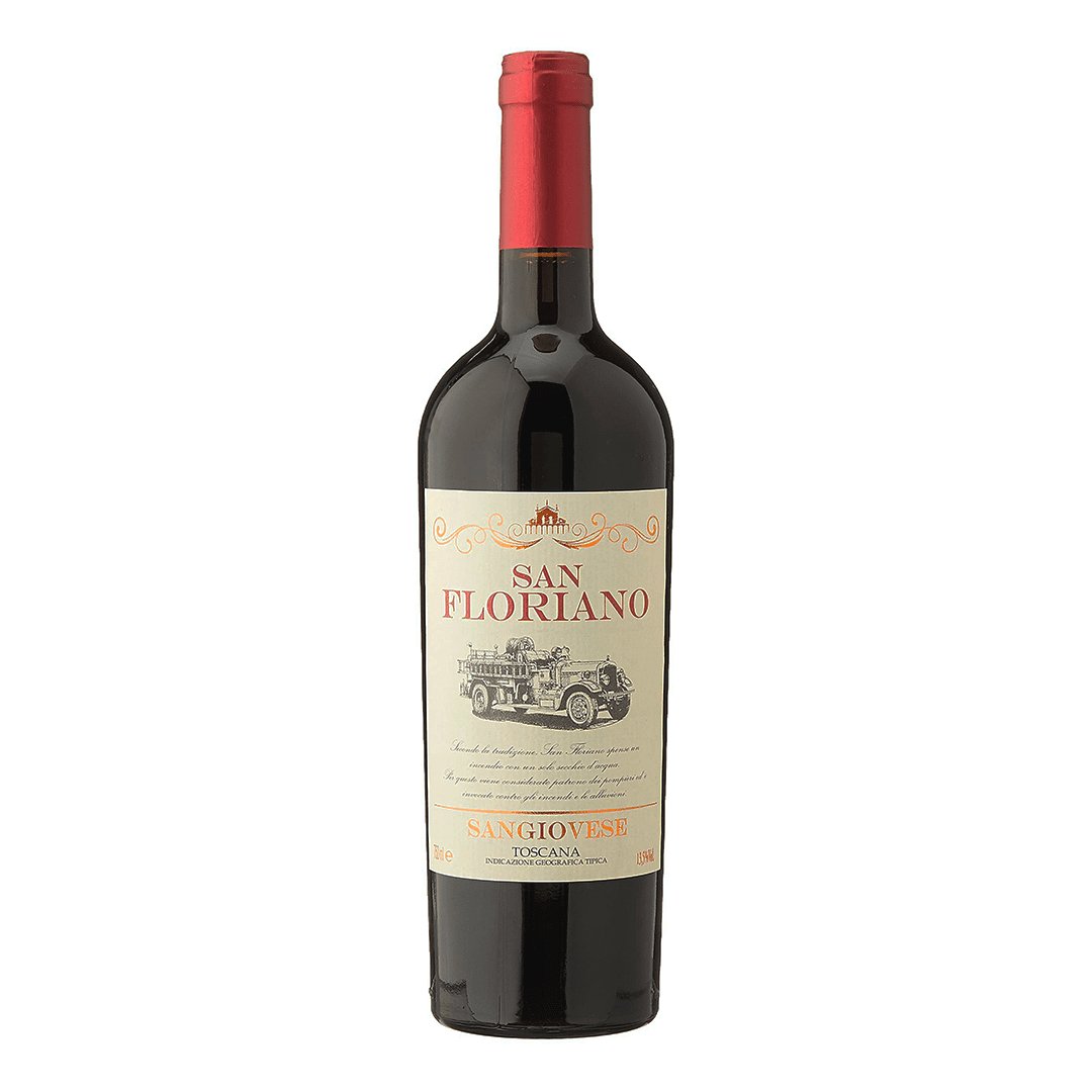 Vinho San Floriano Sangiovese Toscana IGT 750ml - Famiglie Sirna Battistella Mercato - San Floriano